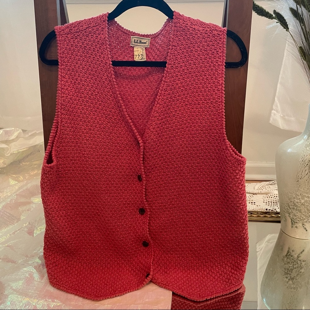 🎄Lowest Price🎄Vintage LL Bean Knit Sweater Vest